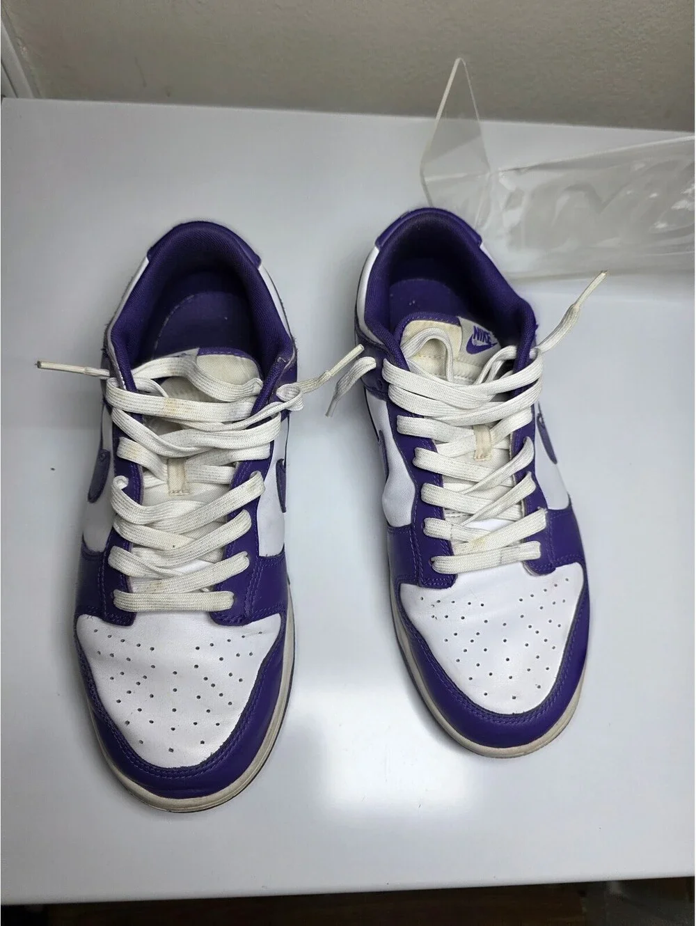 Nike Dunk Low 'Championship Court Purple' Sz 10